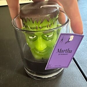 Martha Stewart Frankenstein candle